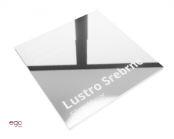 Plexi Lustro Srebrne