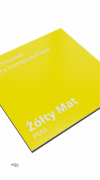 dibond-kolor-żółty-mat