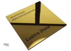 dibond-lustro-złote