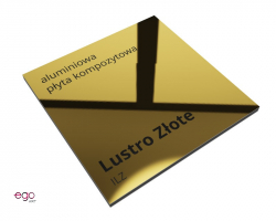 dibond-lustro-złote