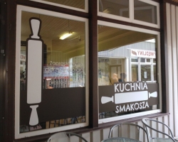 Oklejnie okien folią  ploterową 