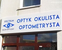 spectrum-biały-kaseton-z-dibondu-lublin-dla-optykareklama-lublin