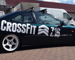 oklejanie-samochodow-honda-civic-crossfit-lublin