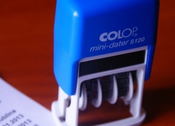 pieczatki - datownik colop