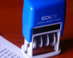 pieczatki - datownik colop